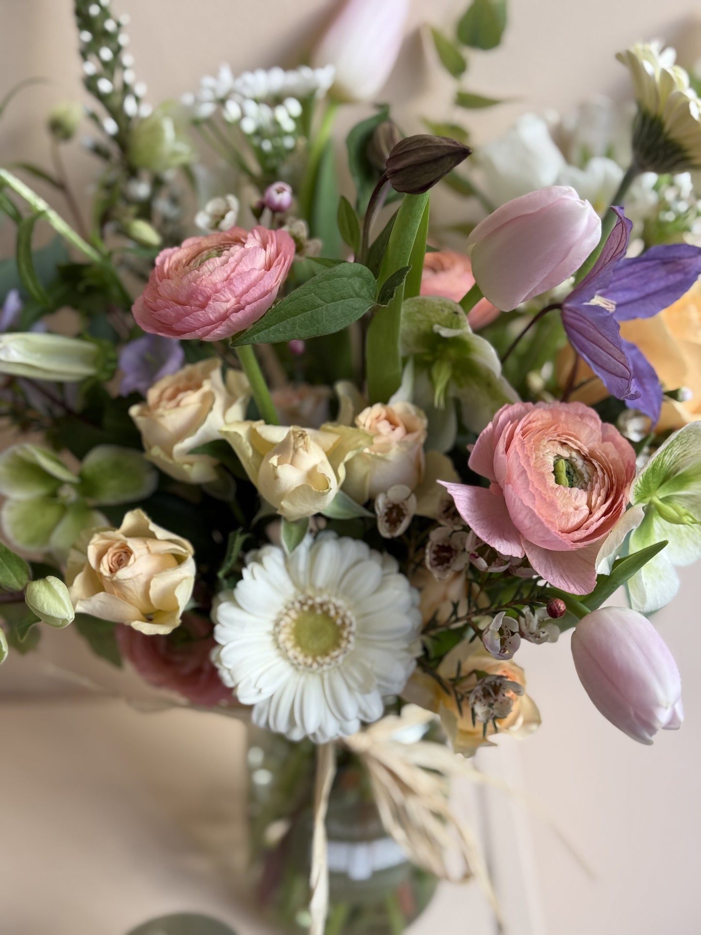 Seasonal Jar Arrangement