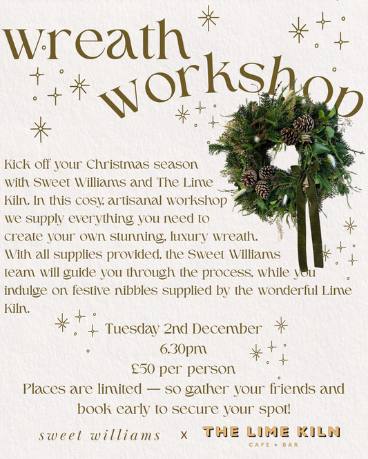 Wreath Making Workshop - with The Lime Kiln
