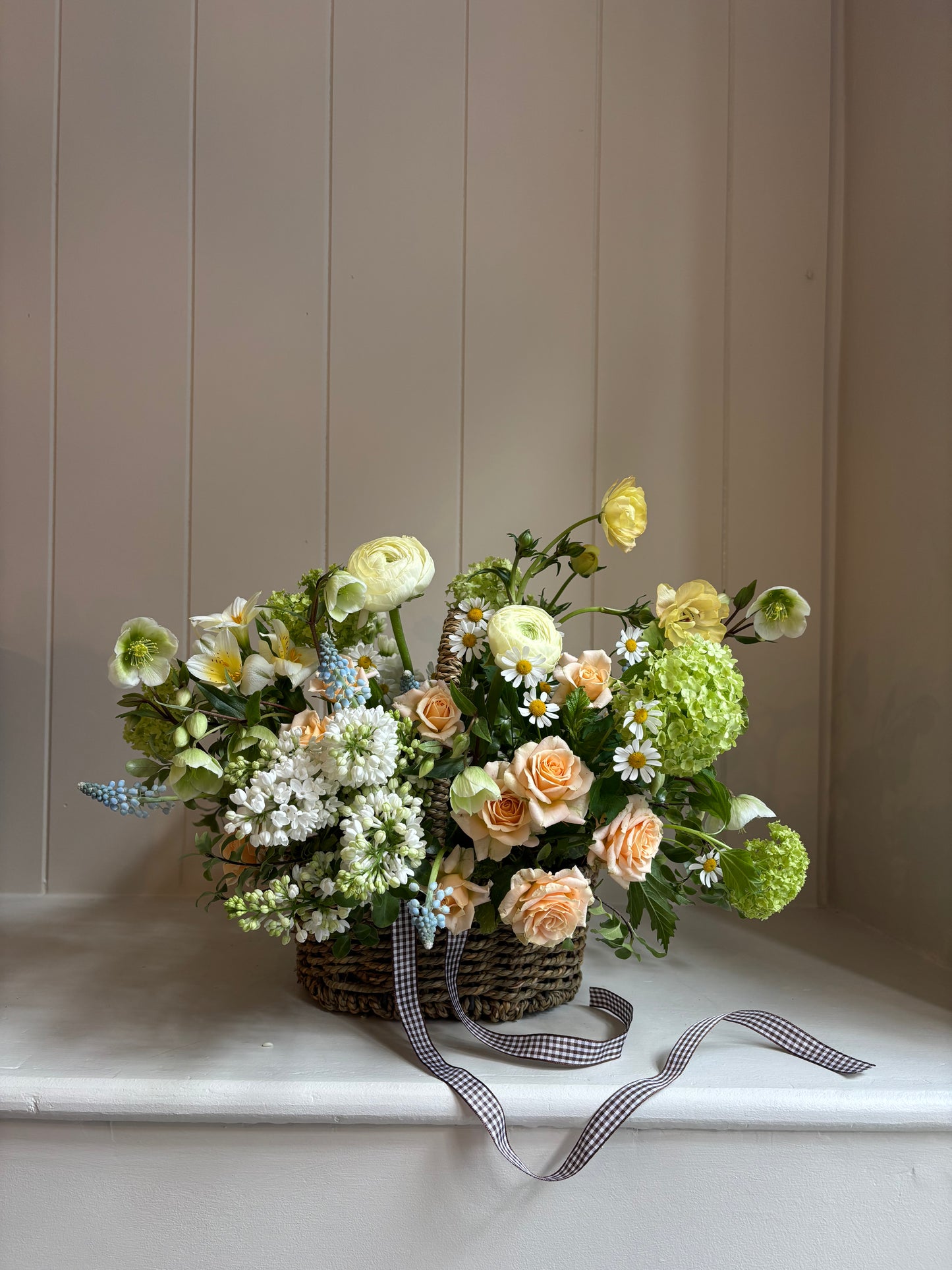 Seasonal Gift Basket Arrangement