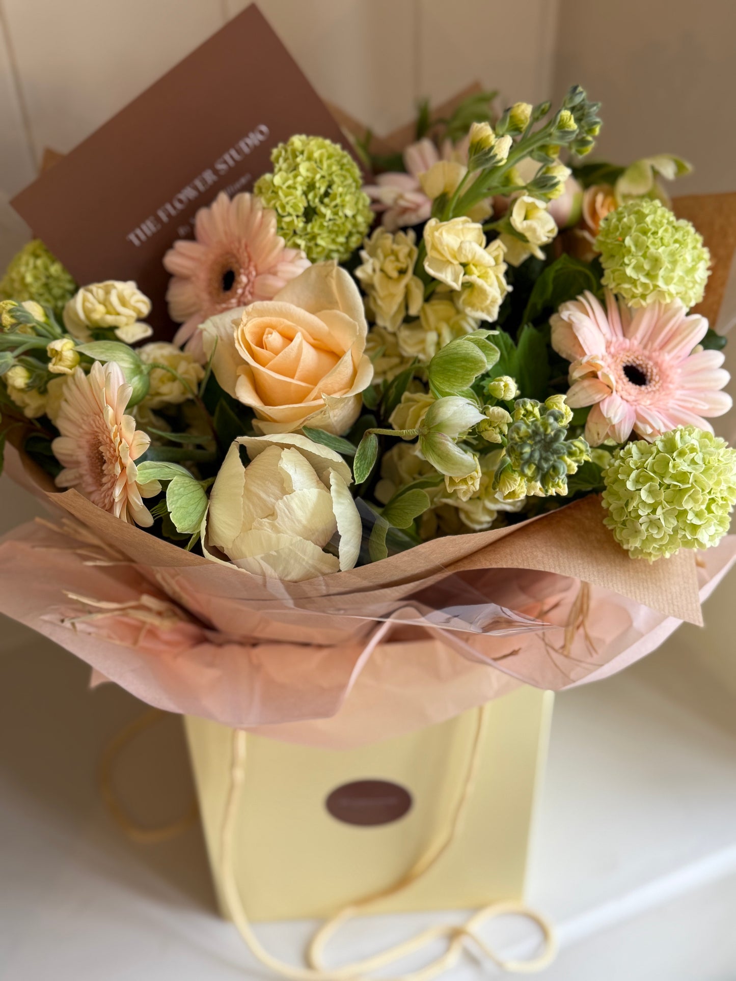 Aqua Packed Box Arrangement